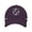 #682-Purple, variant on Kieccall Unisex Printed Cotton Baseball Cap, Washed Soft Top Adjustable Sun Hat for Outdoor Sun Protection & Casual Style