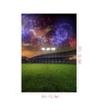 thumbnail image 3 of ABPHOTO Polyester 5x7ft Sports Stadium Backdrops for Photography Football Field Photo Background Fireworks Green Grassland Decoraion Studio Props, 3 of 4