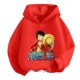 thumbnail image 3 of Ropa de anime para niños, sudadera de una pieza para niños, ropa de primavera y otoño para niñas, sudadera de dibujos animados de Luffy Zoro, traje con capucha para adolescentes, camisetas de Sonic, 3 of 5