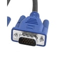 thumbnail image 2 of 5Ft Long VGA 15 Pin M/F Connector Monitor Adapter Cable Wire Cord for Laptop TV, 2 of 2