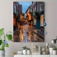 thumbnail image 4 of Qisvanset 12x16 Inch Country Road Autumn Leaves Rustic Canvas Print Wall Art, 4 of 5