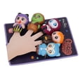thumbnail image 1 of Juguetes coloridos para fiestas con manos de dedo, 5 piezas, marionetas de dedo temáticas navideñas, marionetas de dedo de Navidad probadas y confiables, 1 of 12