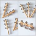 thumbnail image 3 of 10 sonajeros de madera para bebés, con cascabeles de mano. Juguetes divertidos para niños., 3 of 8