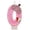 Number 0, variant on Pink Creative Number Birthday Candle with Diamond Crown Decoration, Royal Style Cake Topper for Anniversary, Glamorous Party Decor Art, Number 5