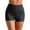 Black, variant on Womens Slim Fit Solid Color Hotpants High Waisted Fashion Clubwear Night Out Party Casual Bottoms
