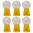 thumbnail image 1 of KAKOWELY 6 piezas de máquina de chicles, mini dispensador de caramelos de plástico para fiestas infantiles., 1 of 5