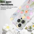 thumbnail image 3 of for iPhone 13 Pro Max Case, Cute Colorful Flower Curly Wave Clear Case with Lovely Flower Bracelet Chain for Women Girls Soft TPU Shockproof Protective Case Cover for iPhone 13 Pro Max, 3 of 14