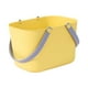 thumbnail image 4 of Cesta de ducha portátil, organizador multiusos para baño, gran capacidad. Amarillo, 4 of 9