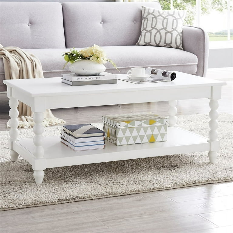 Comfort Pointe Averly White Coffee Table