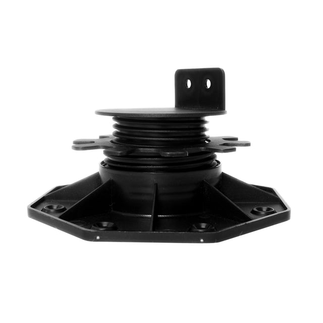 Cojinete De Pedestal Pedestal estable de cubierta de rodamiento de 4 tamaños para decoración de hogar de madera WPC (30 60 mm)