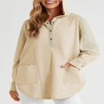 thumbnail image 3 of PENGXIANG Sweatshirts Mignons dans des Couleurs Unies - Pulls à Capuche pour les Femmes en Automne, 3 of 6