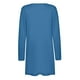 thumbnail image 4 of Puntoco Blusa casual de manga larga de color para mujer con cárdigan de bolsillo Puntoco Puntoco-1, 4 of 6