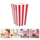 thumbnail image 2 of 25 vasos para palomitas de maíz, recipientes de papel clásicos para palomitas de maíz, cajas para palomitas de maíz con rayas retro, cajas para refrigerios, vasos de papel para refrigerios, recipien, 2 of 5