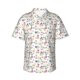 thumbnail image 1 of Fotbe Summer Floral Camisa Hawaiana para Hombre Unisex – Camisa Casual de Verano con Botones de Manga Corta de Algodón y Lino,XX-Large, 1 of 7