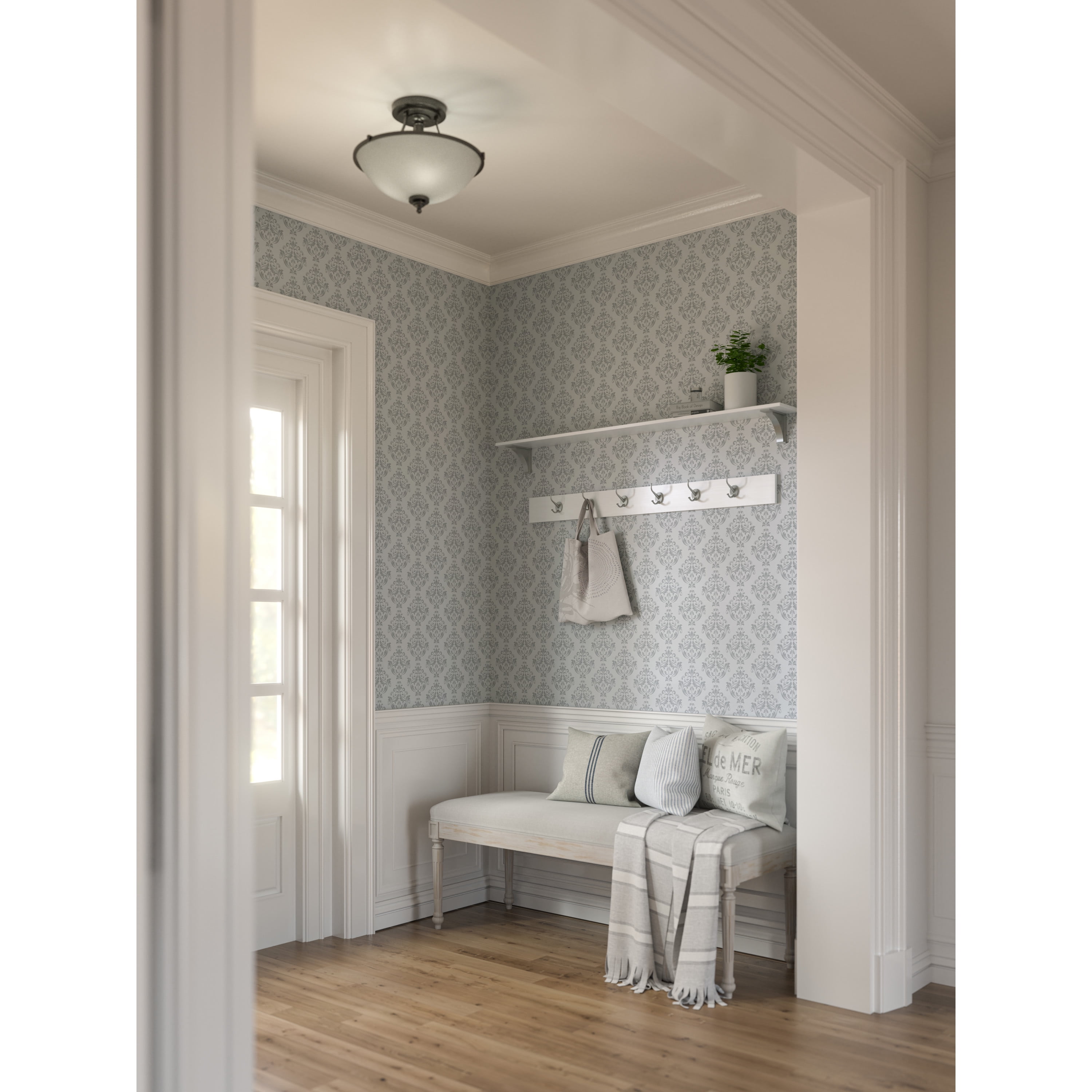 EasyLiner Premium Peel & Stick Wallpaper, Victorian 20 in. x 18 ft.