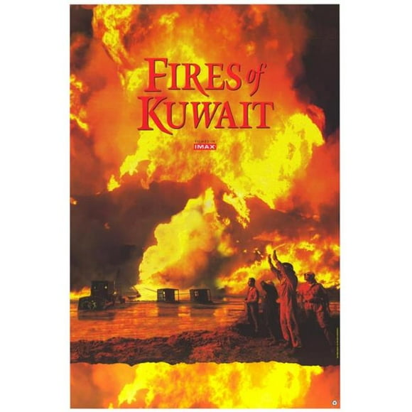 Posterazzi MOVAH3321 Fires of Kuwait Imax Movie Poster - 27 x 40 in.