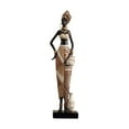 thumbnail image 4 of Estatua de mujer africana, figura humana, adorno estético, decoración, estatua de resina para 7 cm x 5 cm x 34 cm, 4 of 9