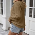 thumbnail image 6 of Cmfcve Womens Hoodies Oversized Hooded Sweatshirt Casual Long Sleeve Drawstring Pullover Tops, 6 of 7