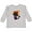 AC-Heather Grey, variant on Halloween Cat, Cute Cat, Black Cat, Witch Hat Boys or Girls Long Sleeve Toddler T-Shirt