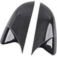 thumbnail image 6 of 2PCS Carbon Fiber OX Horn Rear View Mirror Cover Cap -for Honda Civic 2016-2020, 6 of 6