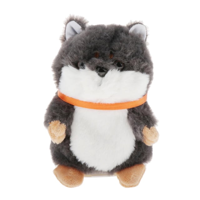 Lindo animal parlante que graba y habla, mascota electrónica, juguete de peluche interactivo para niños, regalo Shiba Inu