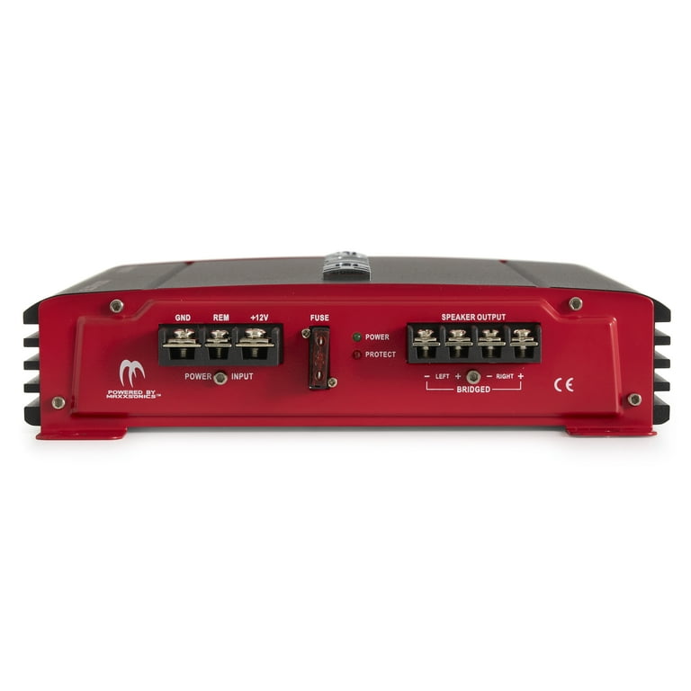 Crunch PX-1000.2 2 Channel 1000W Car Stereo Amplifier + Amp