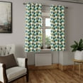 thumbnail image 2 of Ambesonne Forest Grommet Curtain, Autumn Neutral Colors Art, 50"x72", Jade Green Pale Khaki, 2 of 5