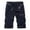 Blue, variant on cllios Prime Clearance Mens Shorts Athletic, Men's Casual Shorts Mid-waist Multi-pocket Slim Five-piece Shorts