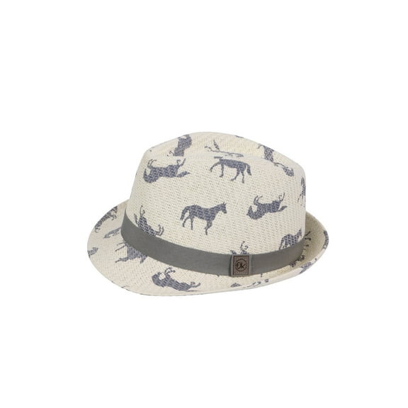FLAPJACKKIDS Kids' Fedora Hat - Horse - M (2-4y)