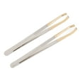 thumbnail image 2 of EXLEAF 2026 New 2Pcs Eyebrow Tweezers Women Precision Tweezers Daily Beauty Tools for Ingrown Hair Eyebrows Facial Hair, 2 of 7