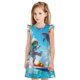 thumbnail image 1 of Balery Astronaut Tropical Dolphin Camisón de princesa para niñas, pijama de algodón con mangas abullonadas, suave y bonito.-XX-Large, 1 of 6