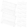 thumbnail image 6 of FRCOLOR  30 Pcs Business Card Holders Desktop Display Sign Transparent, 6 of 8