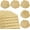 Gold Christmas, variant on 300pcs Gold Christmas Embossed Wax Seal Looking Envelope Seals for Gifts Packages/Party Favors, Self-Adhesive