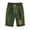 Army Green-19, variant on Womens Linen Shorts,Women's Bermuda Shorts Linen Cotton Jersey Shorts, Long Shorts for Women Knee Length Lounge Athletic Drawstring Elastic Waist Shorts