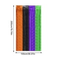 thumbnail image 3 of Cififendec Halloween Metallic Tinsel Fringe Curtain, 78.74"×39.37", Colorful Shiny Foil Door Streamer for Entryway Door Party Photo Booth Kithchen Decor, 3 of 5