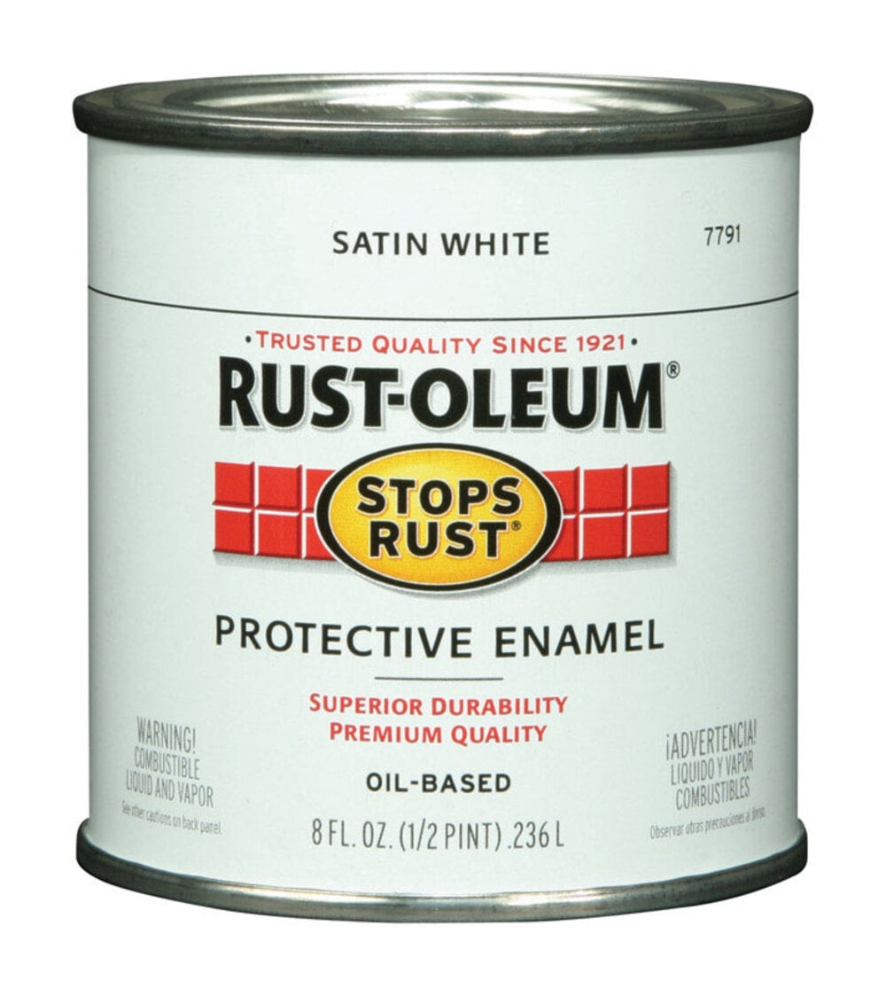 Rustoleum white paint for metal clearance
