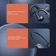 thumbnail image 3 of Auriculares Deportivos, Amplia Aplicación De Goma Y ABS, Conexión Estable, Auriculares De Conducción Ósea, Batería Integrada De 300mAh Para El Hogar, 3 of 7