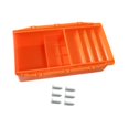 thumbnail image 3 of KLKCMS Machine à Coudre Industrielle Tiroir Conteneur DIY pour Machine à Coudre Industrielle orange, 3 of 9