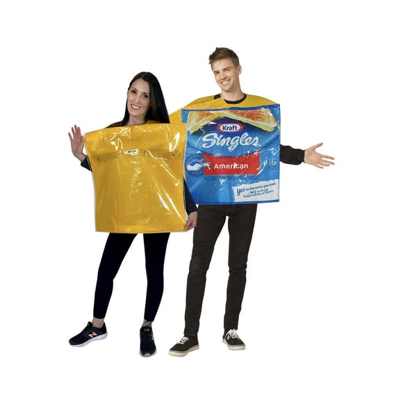 Costume de Couple de Fromage Kraft Singles