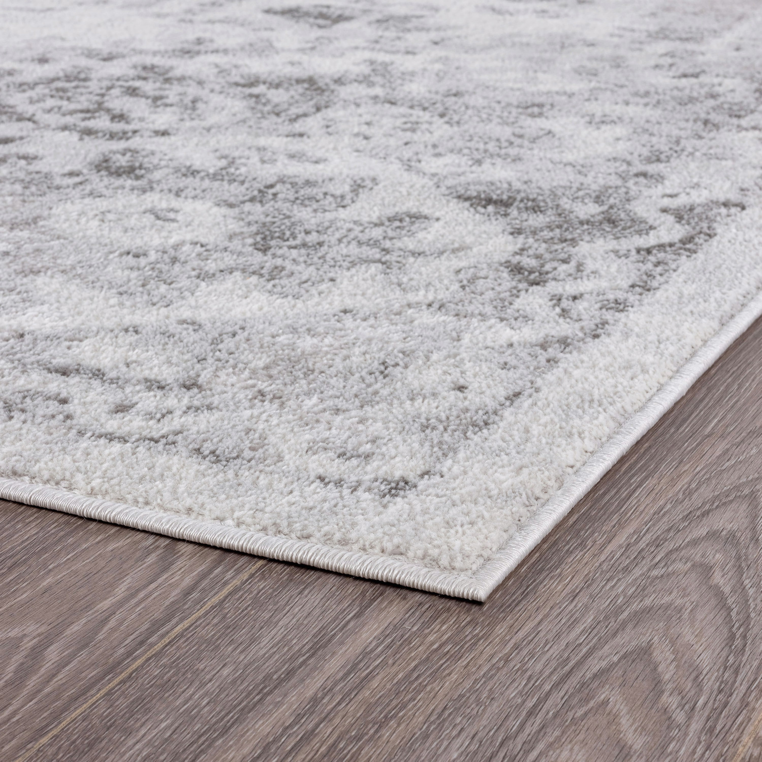 Bliss Rugs Vintage Traditional Geometric Area Rug, Indoor Rugs for Living Room, Dining Room, Bedroom | White, 8' x 10' (7'10''x10'2'')