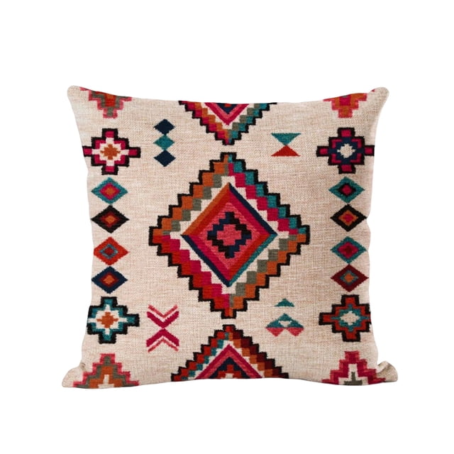 Injueey Cojín decorativo Fundas de almohada Funda de almohada Sofá Cama Coche Type3 NO3