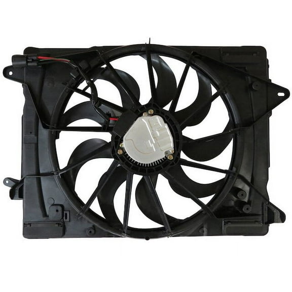 Radiator Fan Assembly - Compatible with 2020 - 2022 Ford Escape Sport Utility 1.5L 3-Cylinder 2021