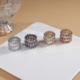 thumbnail image 3 of 2 In 1 Magic Retractable Ring Bracelet Stretchable Twist Folding Ring Jewelry, 3 of 5