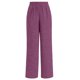 thumbnail image 4 of Pantalones boho palazzo de mujer, cintura alta, pierna ancha, estampado floral, estilo informal de verano con bolsillos, tallas S-XXL, 4 of 5
