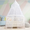 thumbnail image 4 of STAHMFOVER sequins Kids Bed Canopy for Girls Baby Crib Fairy Dream Princess Bed Canopy Hanging Mosquito Net Reading Nook Canopies Room Decor, 4 of 8
