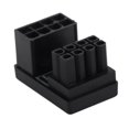 thumbnail image 1 of GPU U Turn 180 Degree Angled Adapter for Desktop Graphics Cards, Change 8 Pin PSU PCIE Cable Direction with STD8B Type Connector Interface, 1 of 7