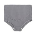 thumbnail image 2 of LSLJS Women's High-Waist Belly Lift Pregnant Women Rib Lace Panties, Maternity Underwear, 2 of 9