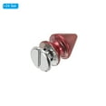 thumbnail image 3 of 12mm Studs for Clothing, 24 Sets Spikes for Clothes Studs and Spikes Leather Rivets Metal Cone Punk Spikes Screw Posts for Leather Jacket, Purple Red, 3 of 6