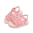 thumbnail image 1 of Sandalia Tropicana Para Niña Color Rosa Ajuste de Hebilla rosa 20.5, 1 of 6
