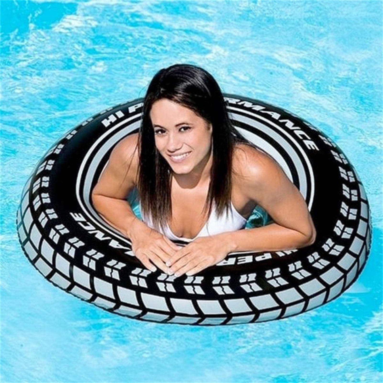 Inner Tubes For River Floating 8-Pack Racecar Tire Pool Floats